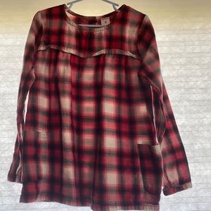 Carter’s size 8 girls plaid top